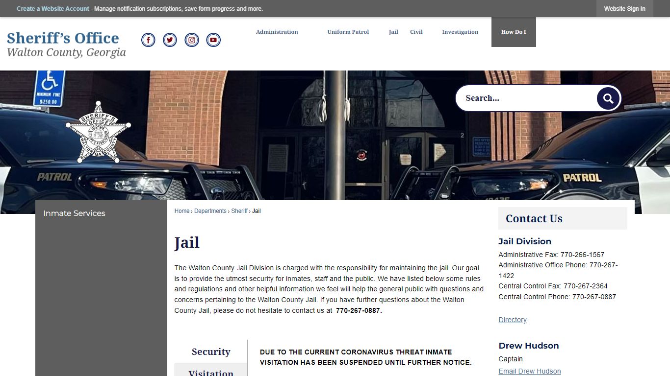 Jail | Walton County, GA